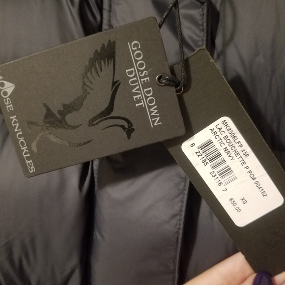 NWT Ladies Moose Knuckles Puffer Down Parka Jacket - Picture 7 of 11